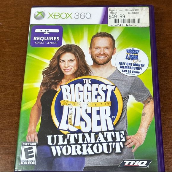 XBOX 360 Biggest Loser Ultimate Workout Kinect - Picture 1 of 6